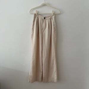 Reformation Mason Pant in Oyster (0 Petite)